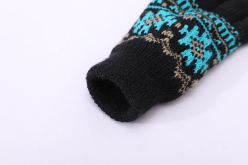 OEM оптовые трикотажные перчатки с пальцами перерабатывают зимние перчатки