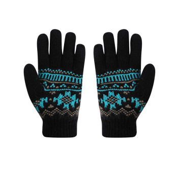OEM Wholesale Knitted Gloves With Fingers Recycle Winter Gloves