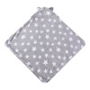 Couvertures de bébé tricotées recyclables en polaire à double couche avec couverture imprimée en étoile en gros