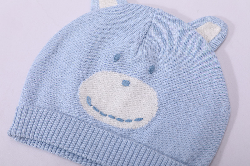 knitted baby beanie