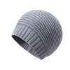 Custom men's knitted winter beanie warm kniting hat anti-pilling cap wholesale from China factory