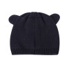 Chapeau de bébé tricoté en gros chapeau nouveau-né adorable bonnet d'oreille d'ours de coton