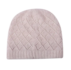 Las señoras del OEM hicieron punto los sombreros anti-pilling al por mayor para los gorros de la moda de las mujeres