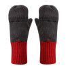 Commerce de gros tricoté des gants et écharpe de chapeau de bébé avec la conception mignonne de pingouin