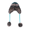 OEM Damen gestrickt Earflap Großhandel Hut Kunstpelz Strickmütze Warm Snow Ski Trapper Anti-Pilling-Hut