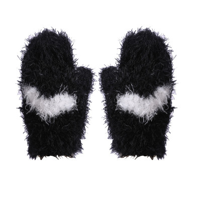 Custom Knit Baby Hat Gloves and Scarf Set With Heart Pattern From Chinese Supplier