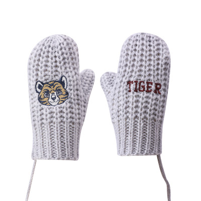 Wholesale 3PCS Knitted Baby Hat Scarf Gloves Set knit beanie scarf gloves suit From China Factory