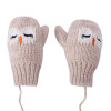 Commerce de gros bébé chapeau écharpe gants hiver chaud 3 pièces ensemble