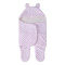 Custom Cute Newborn Knitted Recyclable Baby Sleeping Bag Wholesale Sweet Swaddle With Fleece Sherpa