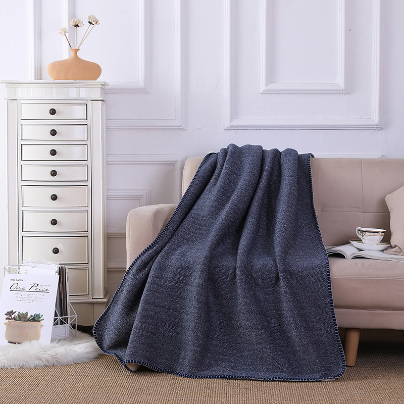 Sherpa Knitted Wholesale Blanket Throw for Couch Sofa Bed,Plush Chevron