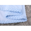 Manta al por mayor del bebé de la franela, manta aumentada reciclable del modelo de los puntos con el bordado