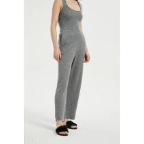 OEM Design Pure Cashmere Sleepwear Women's Fit Knitted Cashmere Pajamas Manufacturer from China