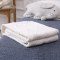 Wholesale Premium 100% Organic Cotton Knitted Baby Blanket White Texture Knitted Blanket from China
