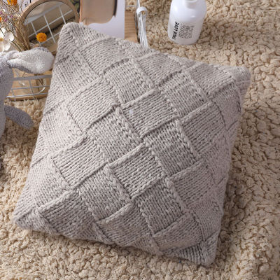 Wholesale Cushion Pillow Cover Soft Comfortable Decorative Knitted Cushion Pillow Cover From China