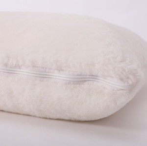 Wholesale Plush Decorative Solid Knitted Cushion Pillow Soft Knitting Cushion Pillow for Couch