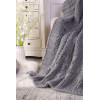 Couvertures décoratives faites sur commande de tricot de câble pour le divan, confortable doux et lavable en machine