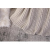 Großhandel 100 % Baumwolle Zopfmuster Decke, maschinenwaschbar
