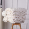 Wholesale Chunky Knitted Blanket weighted chunky blanket Hand Made knitted chunky Blanket from China