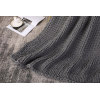 OEM Hand Made Chunky Knit Weighted Throw Blanket for Sleep, Stress or Home Décor