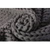 OEM Hand Made Chunky Knit Weighted Throw Blanket for Sleep, Stress or Home Décor