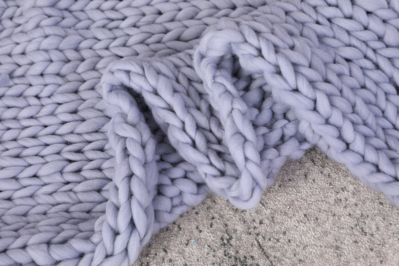 Hand Made Chunky Blanket