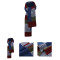 Wholesale Soft Warm knitted scarf Tartan Cashmere Feel Winter Knitted Baby Scarf knitting scarf