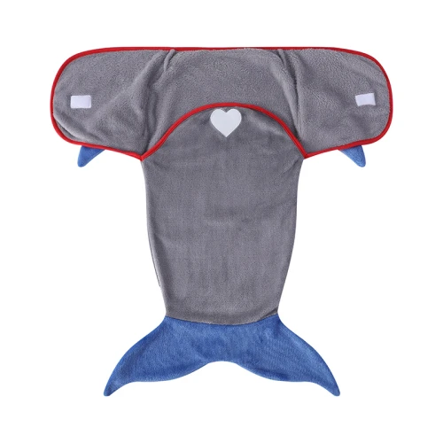 Commerce de gros Super doux et confortable All Seasons Shark Tail Baby Sleep Sack