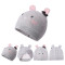 Wholesale Baby Knitted Winter Hats Newborn Toddler Autumn Cute Earflap knitted beanie hat cap