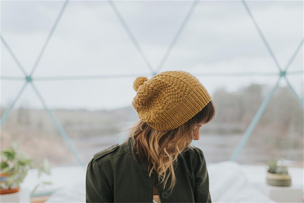 the specific steps to properly clean knitted hats