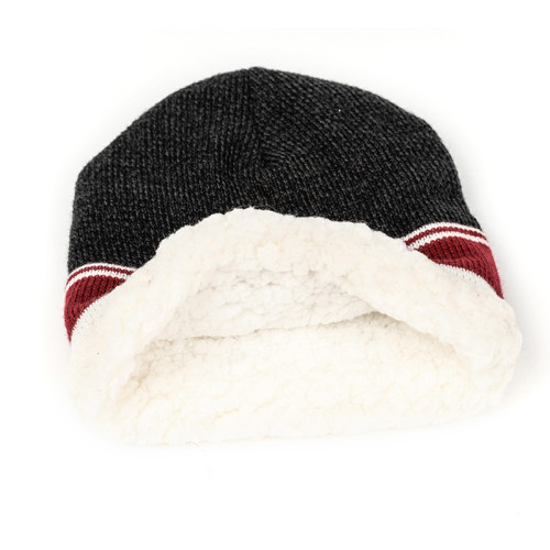 Wholesale Winter Chunky Knit Beanie Hats Sherpa Lined Super Warm From Chinese Manufacturer