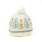 Wholesale Women's Knitted Beanie Hat with Fur Poms knitting Hat From supplier from Chinese Factory