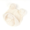 Wholesale Toddler Winter Hat Pom Knit Beanie Hats for Baby 1-3 Years From Chinese Factory