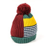 Wholesale Kids Winter Beanie Hat Children's Warm Fleece Lined Knit Thick Ski Cap with Pom Pom ODM