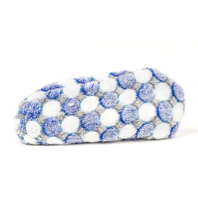 Wholesale Women's Plush Fleece Lined Slipper Socks with Anti-Slip Sole OEM from China Factory