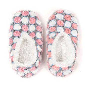 OEM Womens Thick & Warm Slipper Socks with Grippers - House Slippers From Chinese Factory