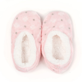 Wholesale Womens Thick & Warm Slipper Socks with Grippers - House Slippers From Chinese Factory