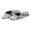 OEM Knitted Slippers for Men Memory Foam Plaid Slip-On House Slipper Wholesale Non-Skid Slippers