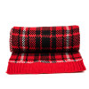 Bufandas 100% de la caída del invierno de la cachemira del OEM, bufanda a cuadros de la tela escocesa del tartán de las lanas de la moda al por mayor
