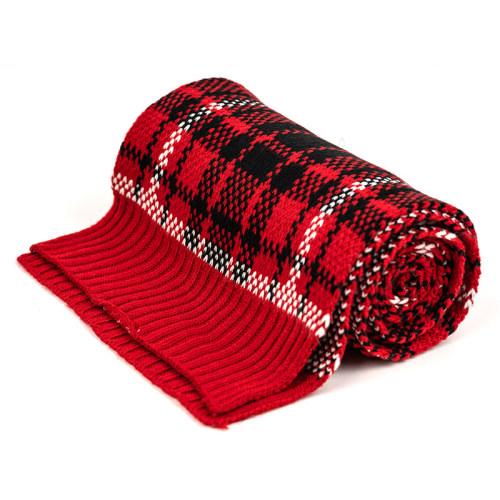 OEM 100% кашемировые зимние осенние шарфы, оптовые модные шерстяные клетчатые клетчатые шарфы в шотландскую клетку