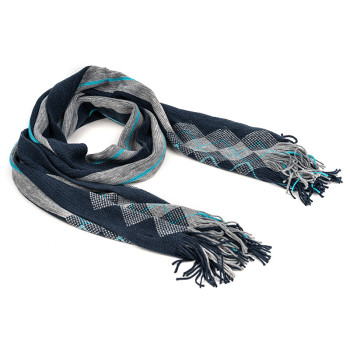 Wholesale Luxurious Winter Scarf Premium Cashmere Feel Unique Design Selection OEM Cable Knit Scarf