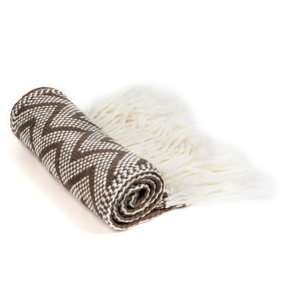 Wholesale Tartan Plaid Checked Cashmere Feel Winter warm Knitted Scarf Unisex OEM from China factory