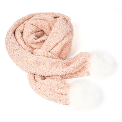 Wholesale Women's Cute Winter Thick Warm knitted Scarf knitting scarf From Chinese Manufacturer