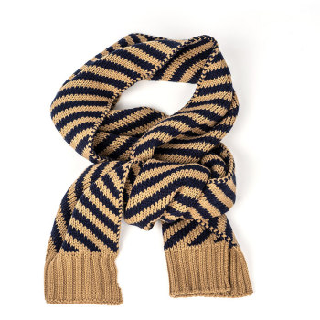 OEM Wholesale knit Luxury Winter Scarf Premium Cashmere Feel Unique Design knitted scarf from China