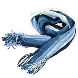 Wholesale scarf Warm Women Blanket Scarf knitted Oversized scarf with Tassel From Chinese Supplier