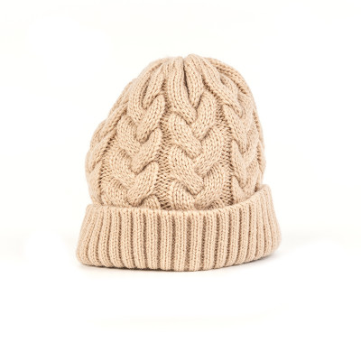 Venta al por mayor Beanie Winter Knit Cable Hat para mujeres niñas de proveedor chino
