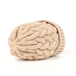 Venta al por mayor Beanie Winter Knit Cable Hat para mujeres niñas de proveedor chino