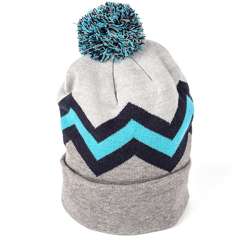 Winter knitted beanie