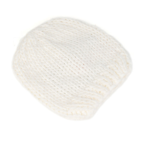 Wholesale Newborn Hat Baby Girl Bow Hats, OEM Winter Warm Knitted Baby Hat for Girls