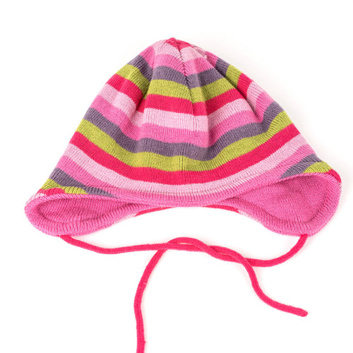 Wholesale Baby Hats Winter Warm Knit Beanie Cozy Lining Infant Skull Cap From Chinese Supplier