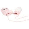 Wholesale Baby knit Gloves Toddler Cute Cat Winter Warm Knitted Magic Mittens gloves On String Kids
